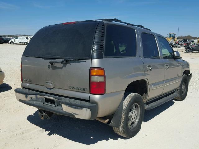 1GNEC13T02R202898 - 2002 CHEVROLET TAHOE C150 SILVER photo 4