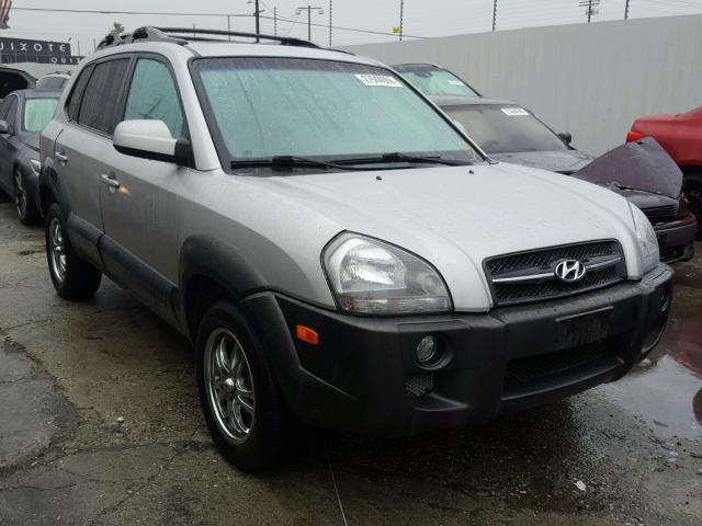 KM8JN12D25U222868 - 2005 HYUNDAI TUCSON GLS SILVER photo 1