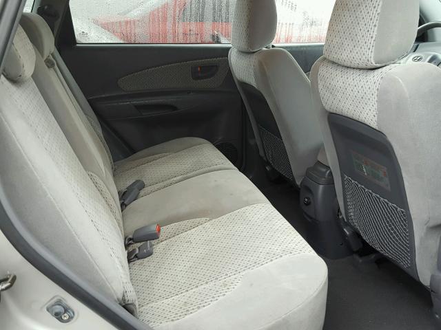 KM8JN12D25U222868 - 2005 HYUNDAI TUCSON GLS SILVER photo 6