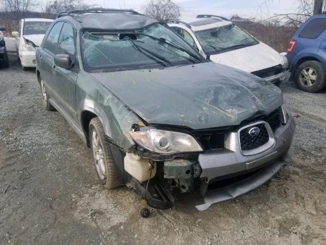 JF1GG63627H813094 - 2007 SUBARU IMPREZA OU GREEN photo 1