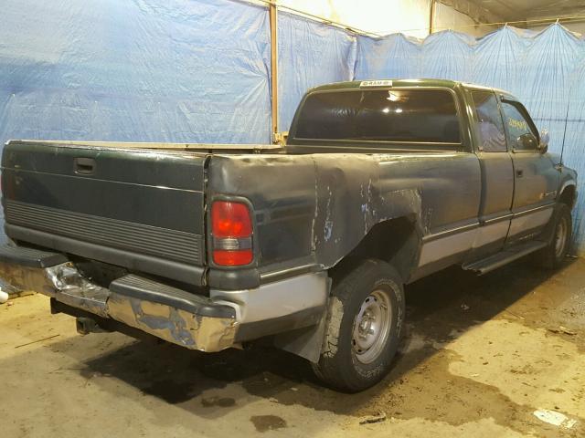 3B7HF13Z6TG149207 - 1996 DODGE RAM 1500 GREEN photo 4