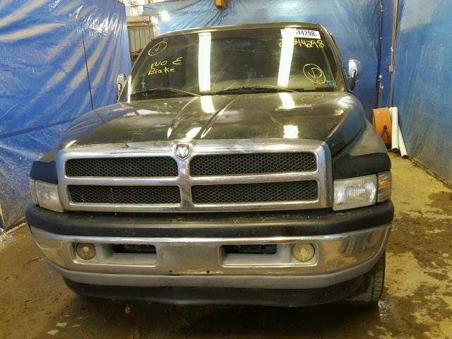 3B7HF13Z6TG149207 - 1996 DODGE RAM 1500 GREEN photo 9