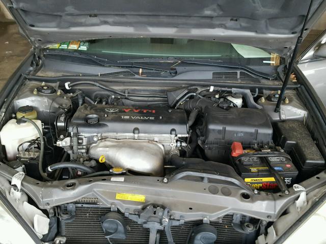 4T1BE32KX5U530837 - 2005 TOYOTA CAMRY LE GRAY photo 7