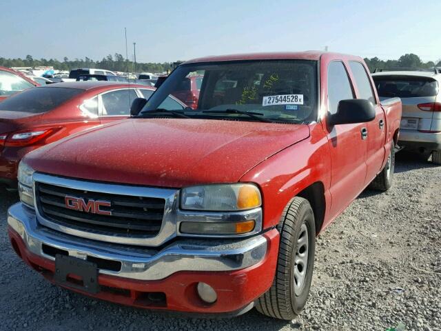 2GTEC13T951178347 - 2005 GMC NEW SIERRA RED photo 2