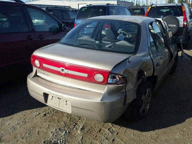 1G1JF52FX37215777 - 2003 CHEVROLET CAVALIER L GOLD photo 4