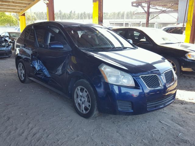 5Y2SP67089Z419056 - 2009 PONTIAC VIBE BLUE photo 1