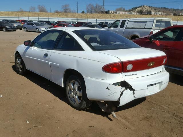 1G1JF12F657176567 - 2005 CHEVROLET CAVALIER L WHITE photo 3