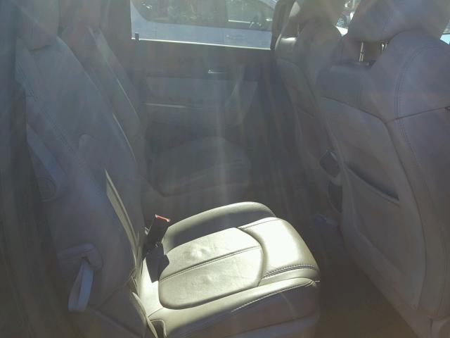 1GKKVRED0BJ377763 - 2011 GMC ACADIA SLT ლურჯი ფოტო 6