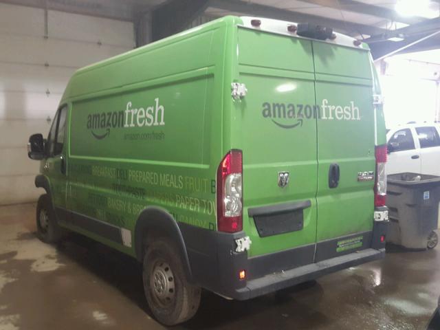 3C6TRVCG6GE108446 - 2016 RAM PROMASTER 绿色 照片 3