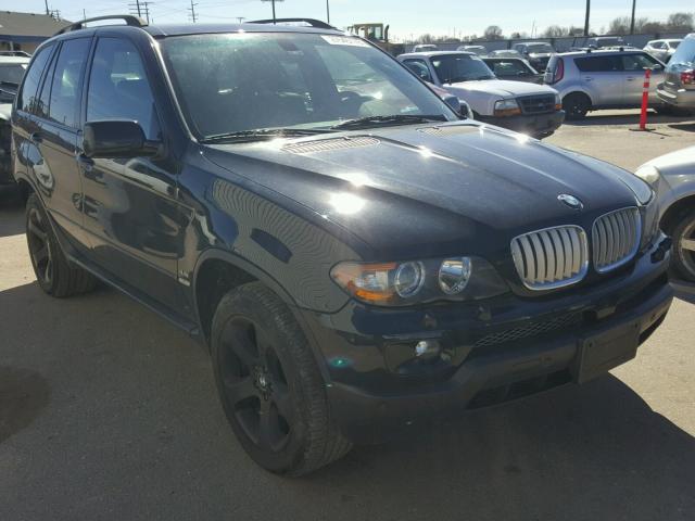 5UXFB53585LV17351 - 2005 BMW X5 4.4I BLACK photo 1