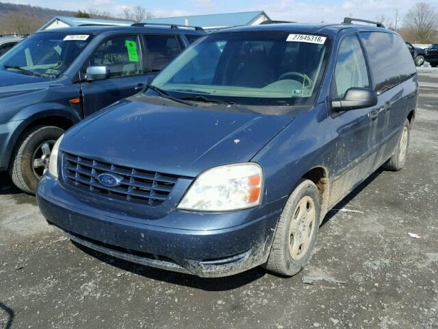 2FMZA51616BA65186 - 2006 FORD FREESTAR S BLUE photo 2