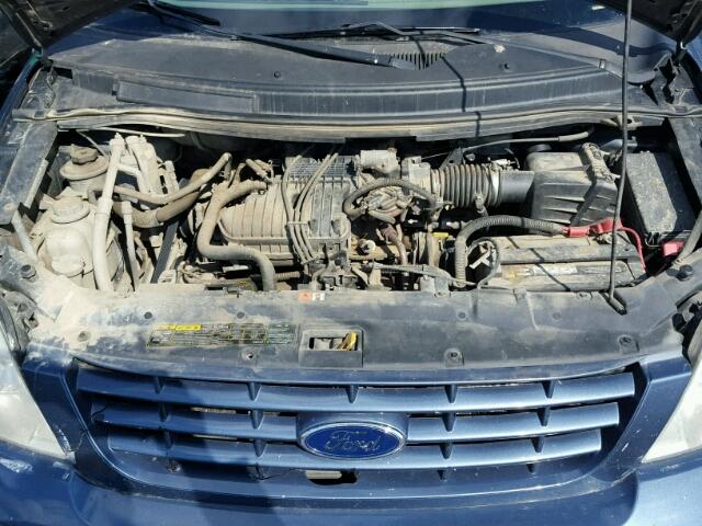 2FMZA51616BA65186 - 2006 FORD FREESTAR S BLUE photo 7