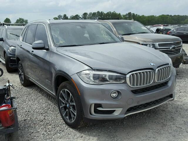 5UXKR2C35H0X05077 - 2017 BMW X5 SDRIVE3 GRAY photo 1