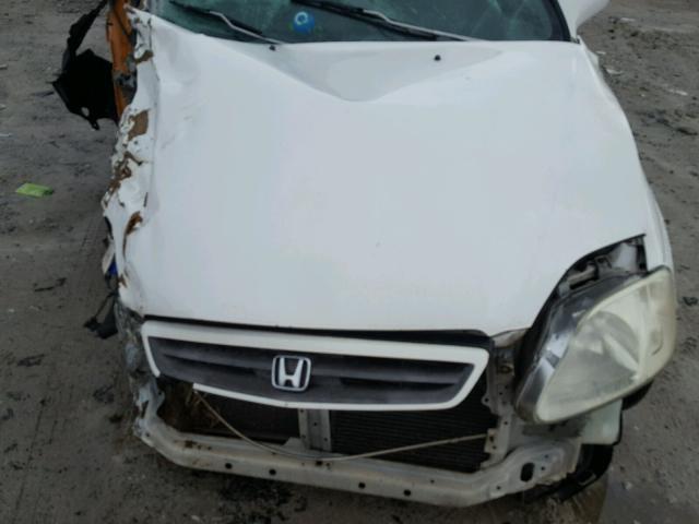 1HGEJ8242YL013569 - 2000 HONDA CIVIC EX WHITE photo 7