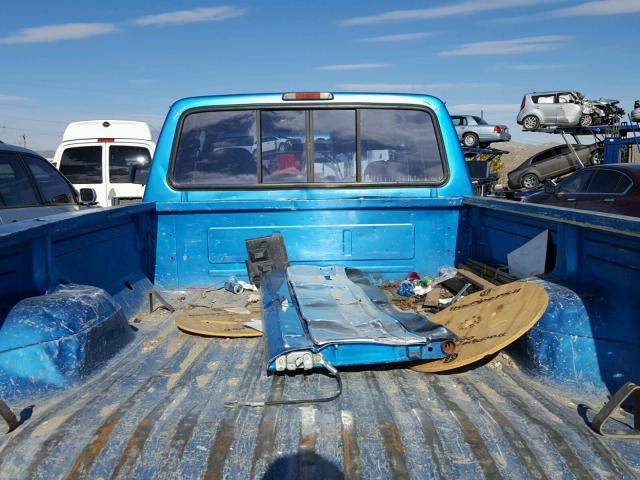 1FTHX26G2RKB59005 - 1994 FORD F250 BLUE photo 6