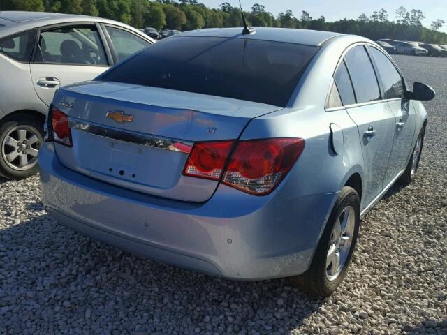 1G1PL5SC1C7286505 - 2012 CHEVROLET CRUZE LT BLUE photo 4