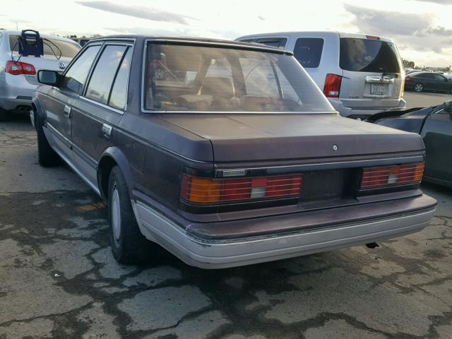 JN1HU11P1JT636681 - 1988 NISSAN MAXIMA PURPLE photo 3