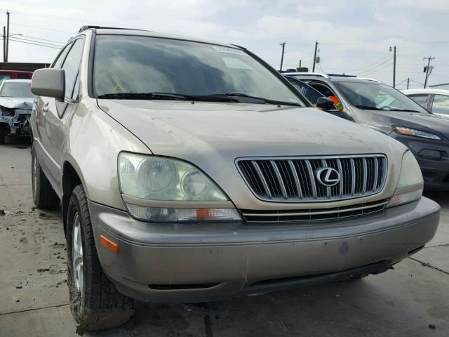 JTJGF10U820134244 - 2002 LEXUS RX 300 GOLD photo 1