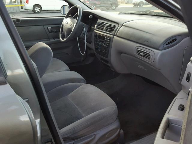 1FAFP53U73G130862 - 2003 FORD TAURUS SE GRAY photo 5