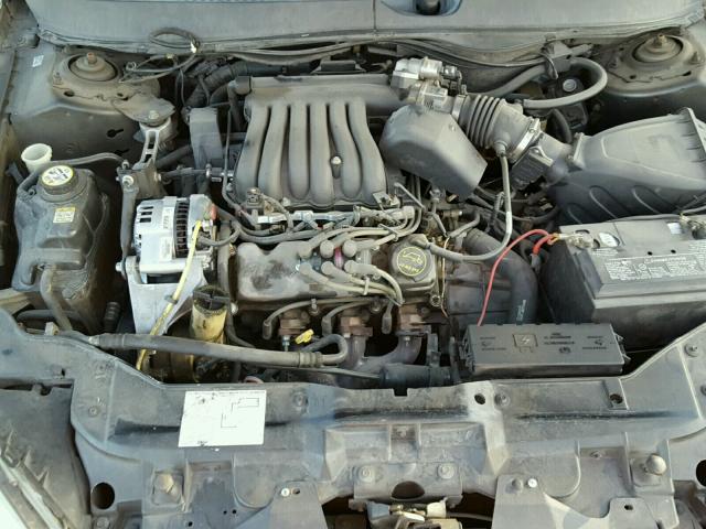 1FAFP53U73G130862 - 2003 FORD TAURUS SE GRAY photo 7