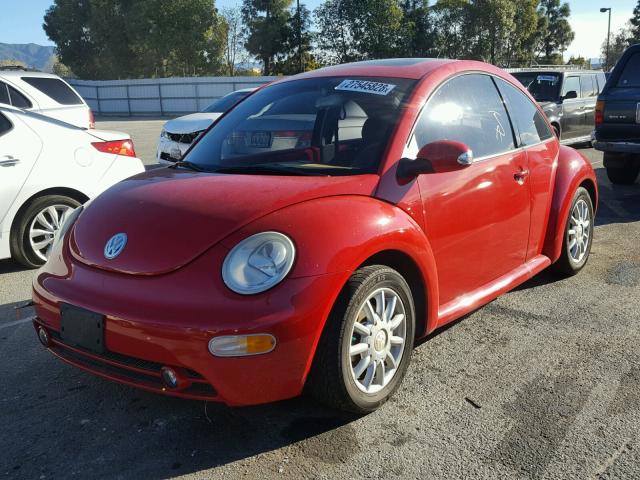 3VWCK31C95M409262 - 2005 VOLKSWAGEN NEW BEETLE 红色 照片 2