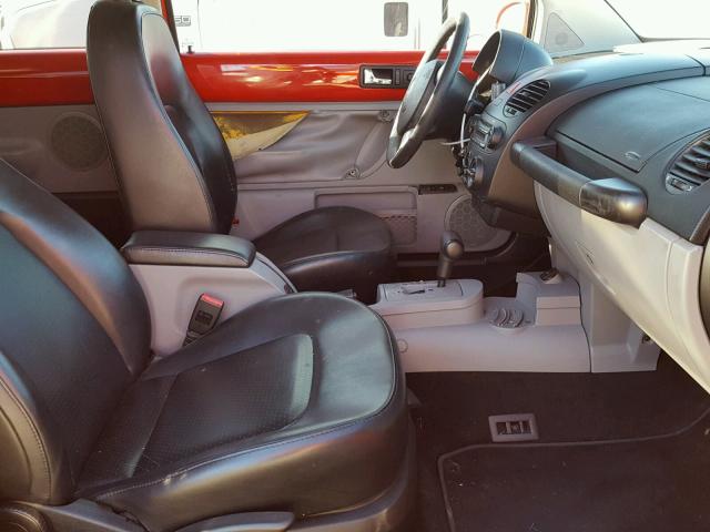 3VWCK31C95M409262 - 2005 VOLKSWAGEN NEW BEETLE 红色 照片 5