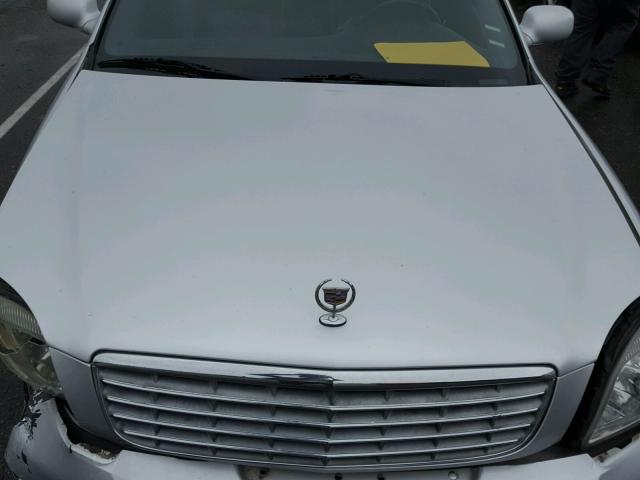 1G6KD54YX2U109669 - 2002 CADILLAC DEVILLE SILVER photo 7