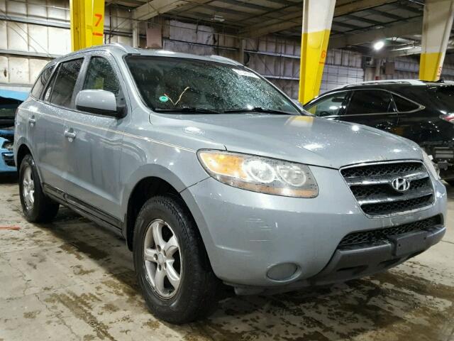 5NMSG13D57H081113 - 2007 HYUNDAI SANTA FE G SILVER photo 1