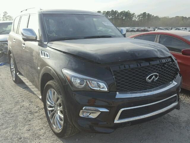 JN8AZ2NF3H9640797 - 2017 INFINITI QX80 BASE BLACK photo 1