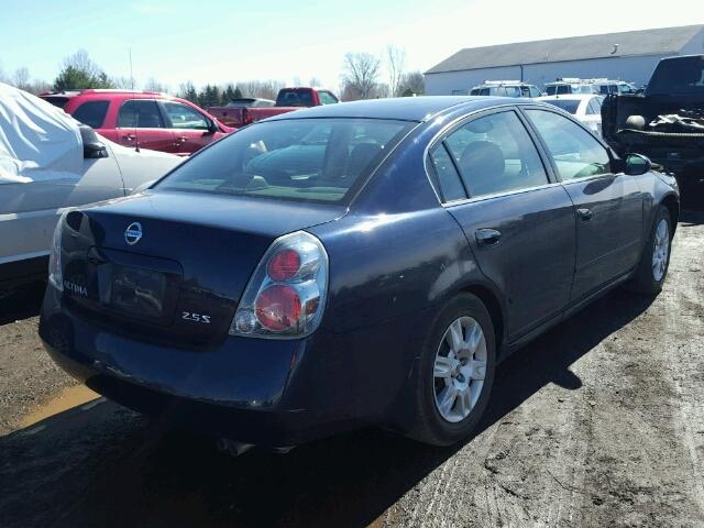 1N4AL11D76C244681 - 2006 NISSAN ALTIMA S BLUE photo 4