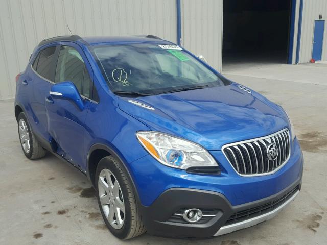 KL4CJCSB4FB220856 - 2015 BUICK ENCORE BLUE photo 1