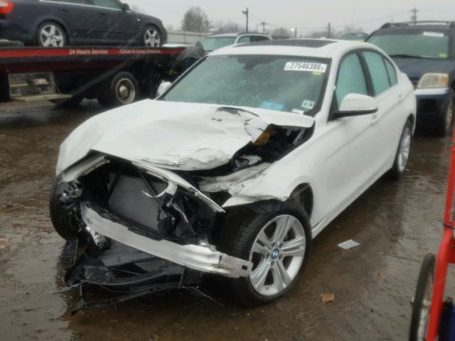WBA8D9G33HNU61751 - 2017 BMW 330 XI WHITE photo 2