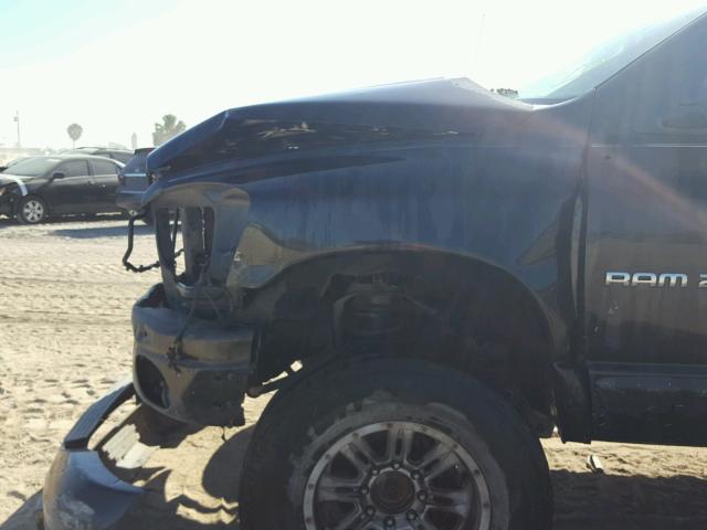 3D7KS28D56G291904 - 2006 DODGE RAM 2500 S BLACK photo 9