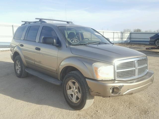 1D4HB48N75F600820 - 2005 DODGE DURANGO SL TAN photo 1