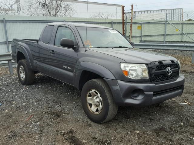 5TFUX4EN9BX003580 - 2011 TOYOTA TACOMA ACC GRAY photo 1