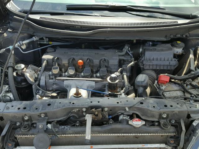 2HGFB2F90DH543552 - 2013 HONDA CIVIC EXL GRAY photo 7