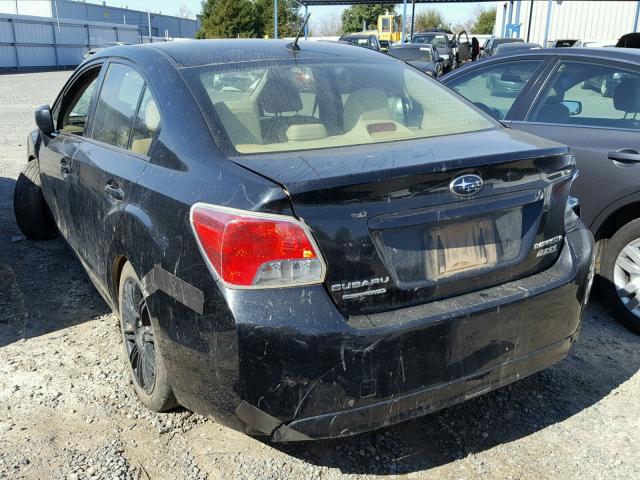 JF1GJAA62EG025944 - 2014 SUBARU IMPREZA BA BLACK photo 3