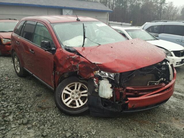 2FMDK36C27BA56542 - 2007 FORD EDGE SE RED photo 1