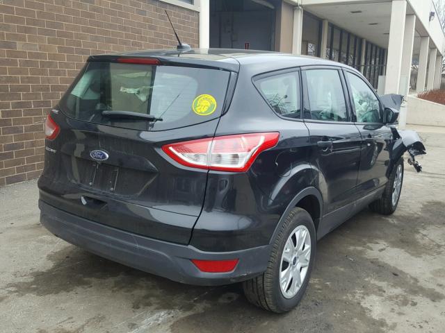 1FMCU0F76EUC66284 - 2014 FORD ESCAPE S BLACK photo 4