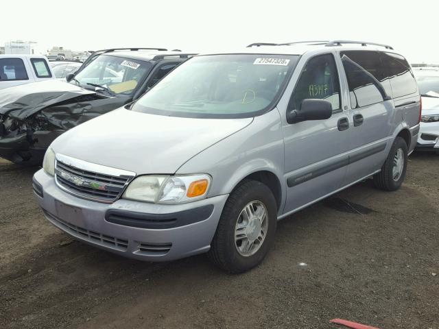 1GNDX03E61D255791 - 2001 CHEVROLET VENTURE GRAY photo 2