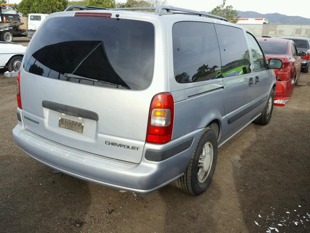 1GNDX03E61D255791 - 2001 CHEVROLET VENTURE GRAY photo 4