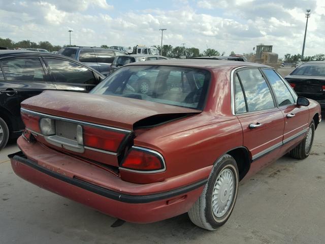 1G4HP52K6WH448162 - 1998 BUICK LESABRE CU MAROON photo 4