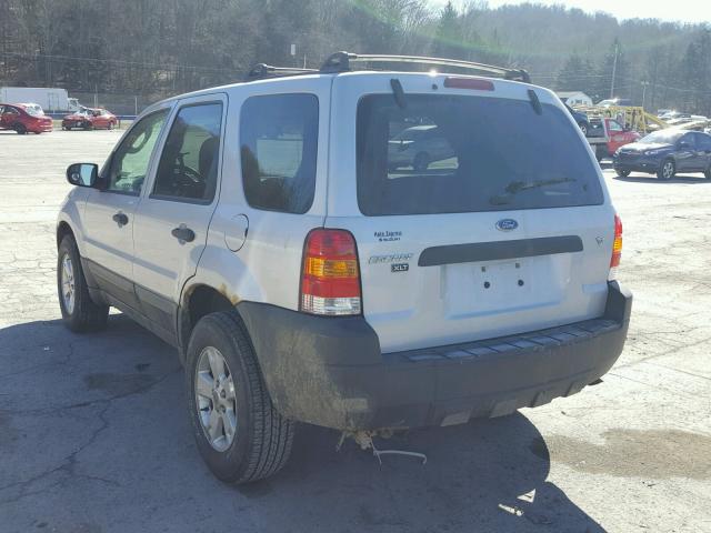 1FMYU93197KA65567 - 2007 FORD ESCAPE XLT SILVER photo 3