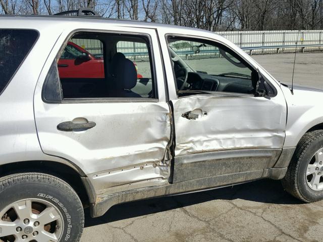 1FMYU93197KA65567 - 2007 FORD ESCAPE XLT SILVER photo 9