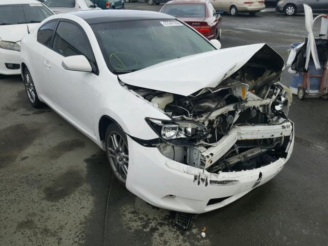 JTKDE167370181546 - 2007 TOYOTA SCION TC WHITE photo 1