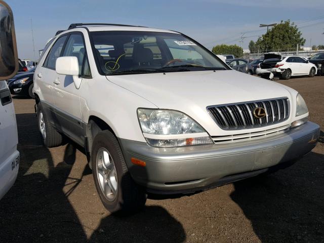 JTJHF10UX10184534 - 2001 LEXUS RX 300 WHITE photo 1