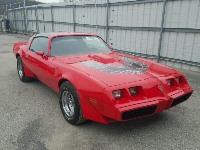 2W87WAN142159 - 1980 PONTIAC FIREBIRD RED photo 1