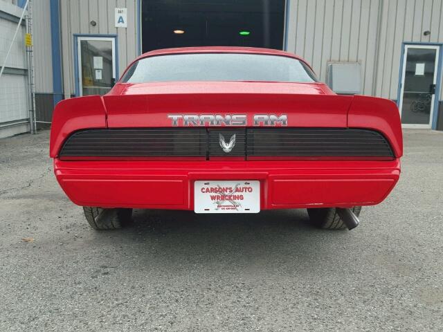 2W87WAN142159 - 1980 PONTIAC FIREBIRD RED photo 10