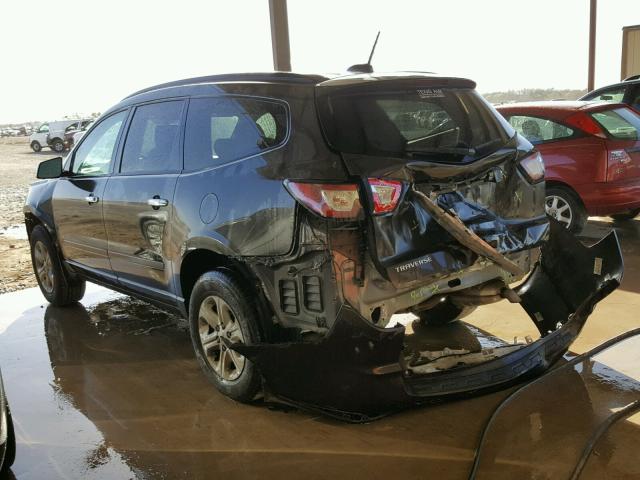 1GNKRFED5HJ300370 - 2017 CHEVROLET TRAVERSE L GRAY photo 3