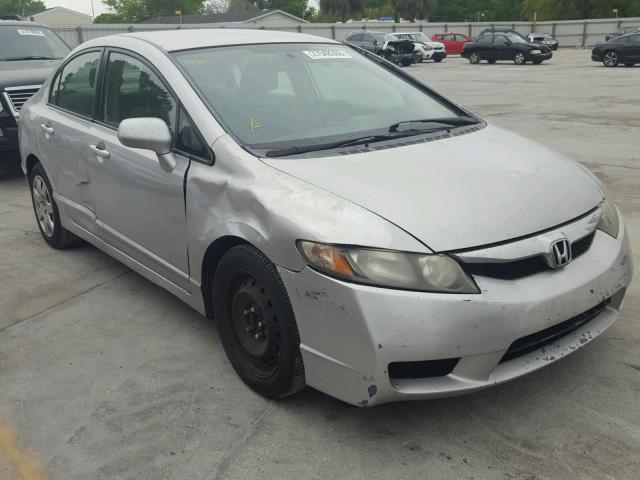 2HGFA165X9H363237 - 2009 HONDA CIVIC LX SILVER photo 1